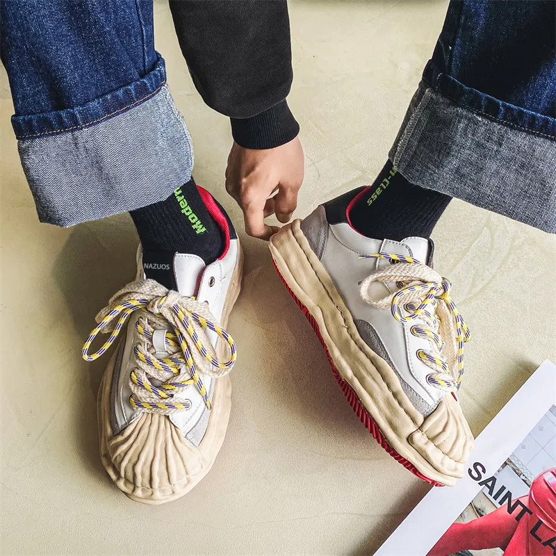 Year By Year Cushioned Slip-Resistant Abrasion-Resistant Breathable Low-Top Casual Shoes Men's-5