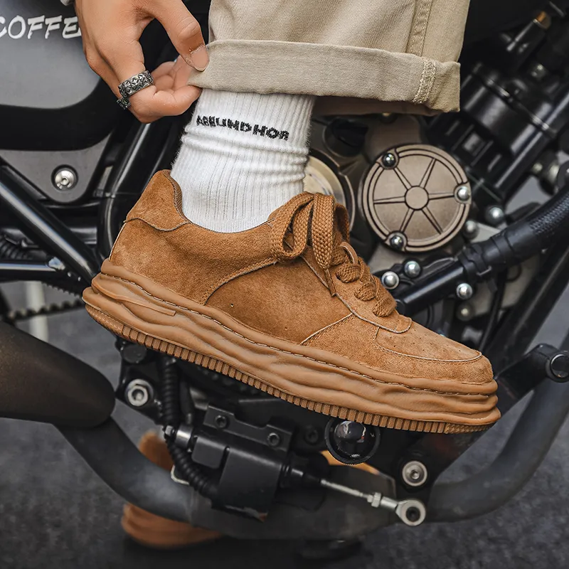 Year By Year Slip Resistant And Breathable Low Top Skateboard Shoes Men's-9