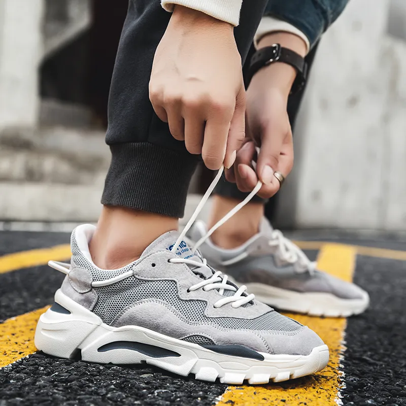 Year By Year Cushioned Slip Resistant Breathable Low Top Casual Shoes Men's-7