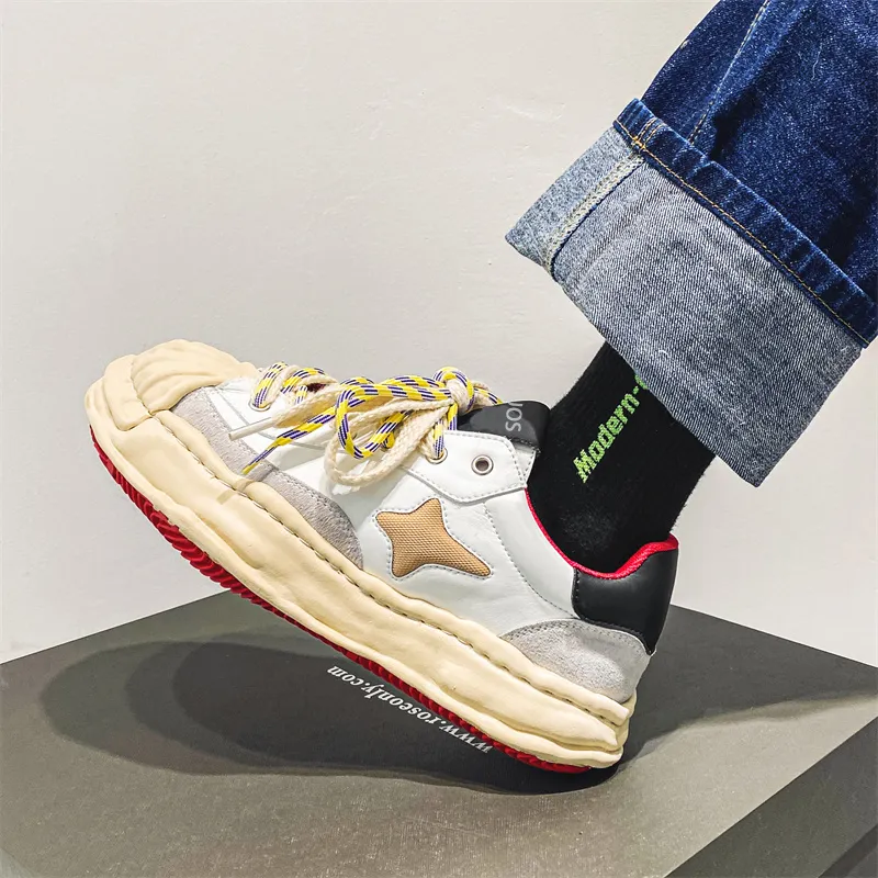 Year By Year Cushioned Slip-Resistant Abrasion-Resistant Breathable Low-Top Casual Shoes Men's-6