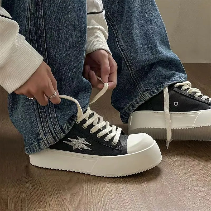 Year By Year Slip-Resistant Low-Top Skateboard Shoes Unisex-6