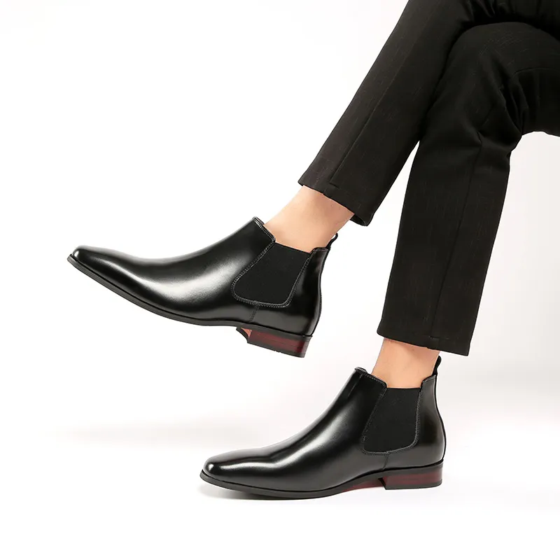Year By Year Short Chelsea Boots Men's-5