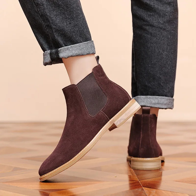 Year By Year Short Chelsea Boots Men's-2