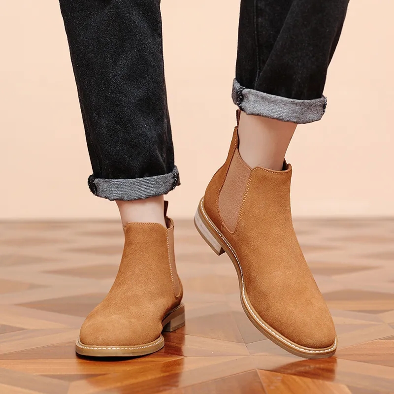 Year By Year Short Chelsea Boots Men's-6