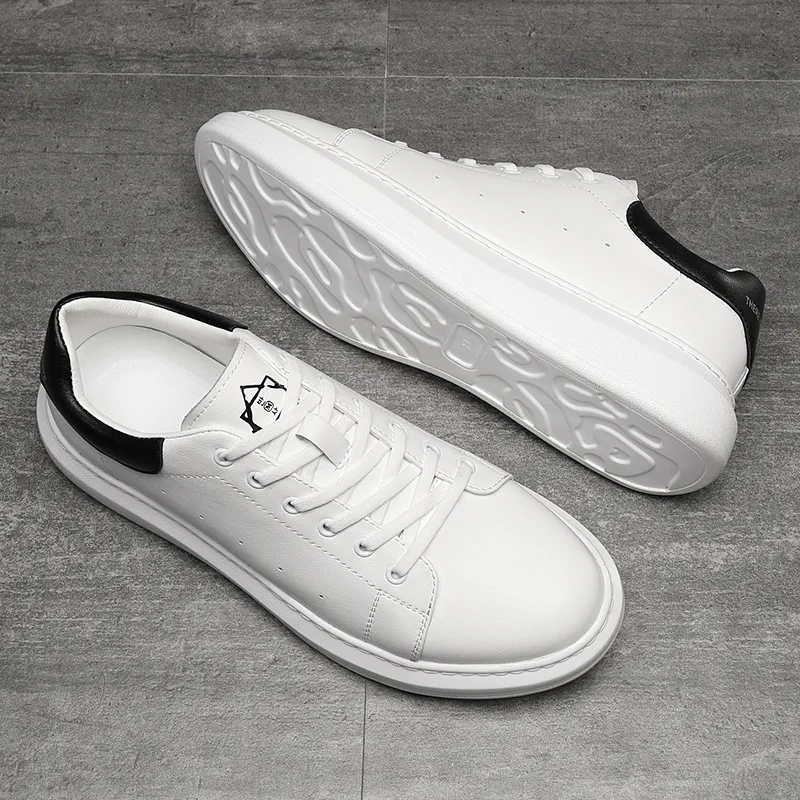 Year By Year Low Top Skateboard Shoes Men's White-2