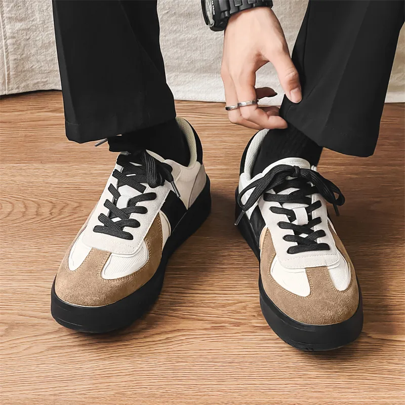 Year By Year Anti Slip Wear Resistant Low Top Skateboard Shoes Men's-3