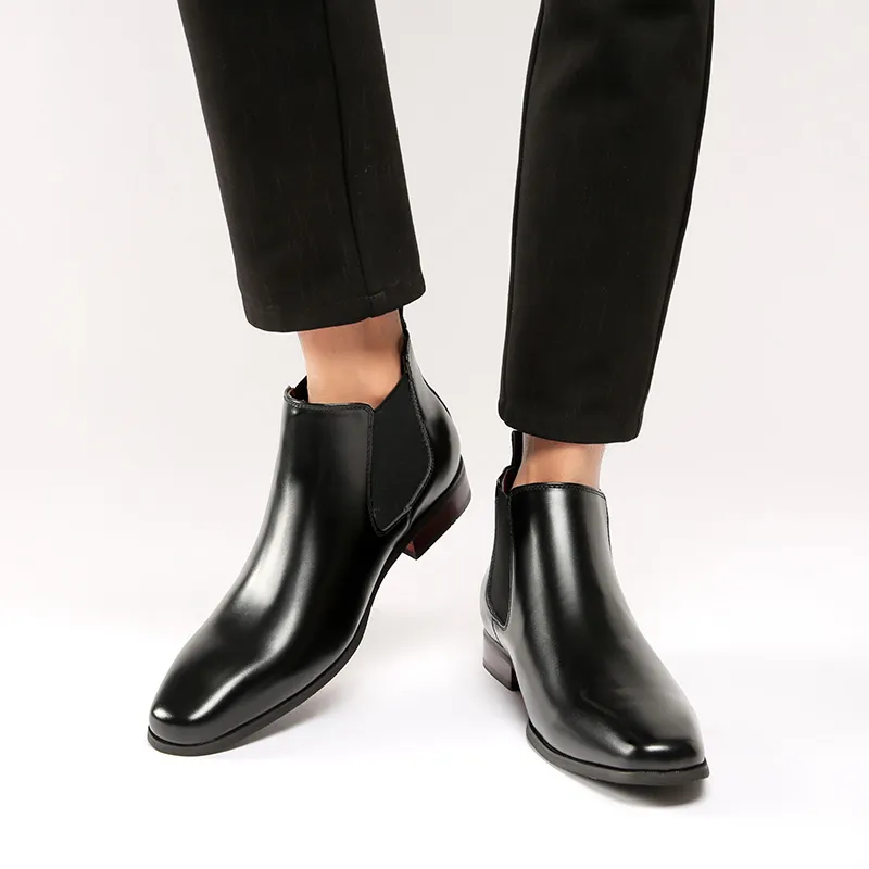 Year By Year Short Chelsea Boots Men's-8