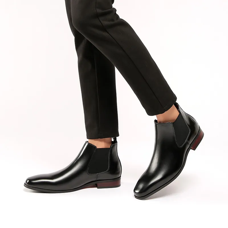 Year By Year Short Chelsea Boots Men's-6