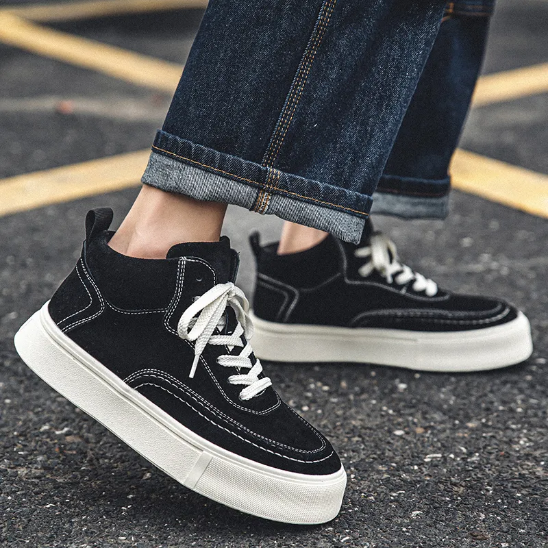 Year By Year Slip Resistant High Top Skateboard Shoes Men's-14