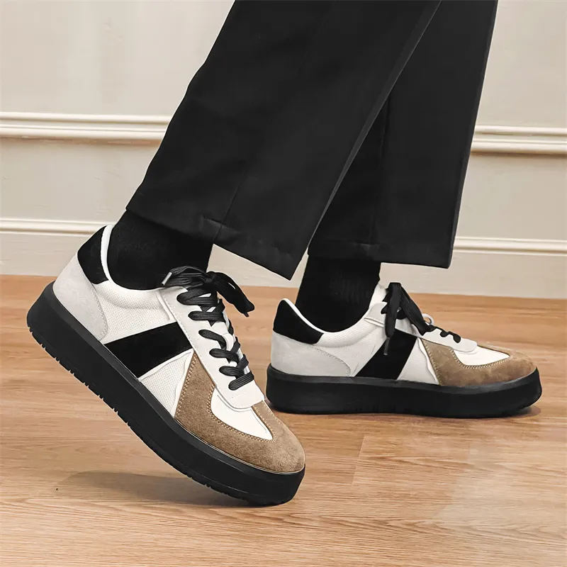 Year By Year Anti Slip Wear Resistant Low Top Skateboard Shoes Men's-4