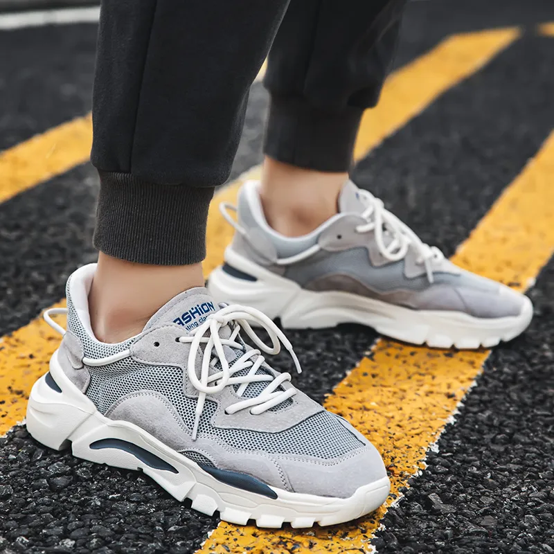 Year By Year Cushioned Slip Resistant Breathable Low Top Casual Shoes Men's-6