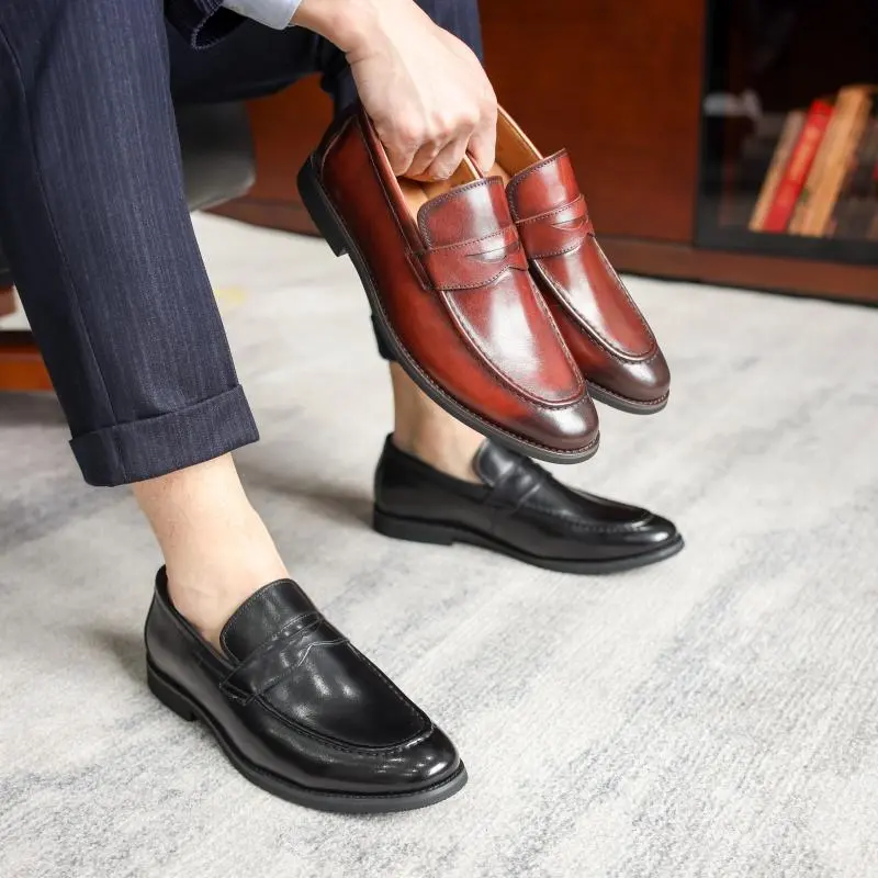 Year by year Loafers Men Black-1