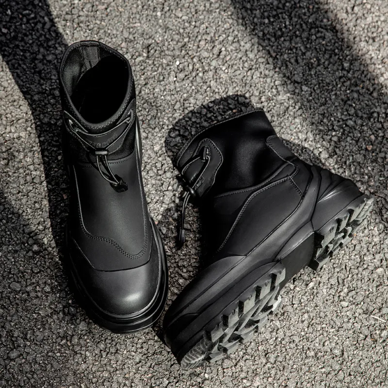 Year By Year Ankle Boots Unisex Black-8