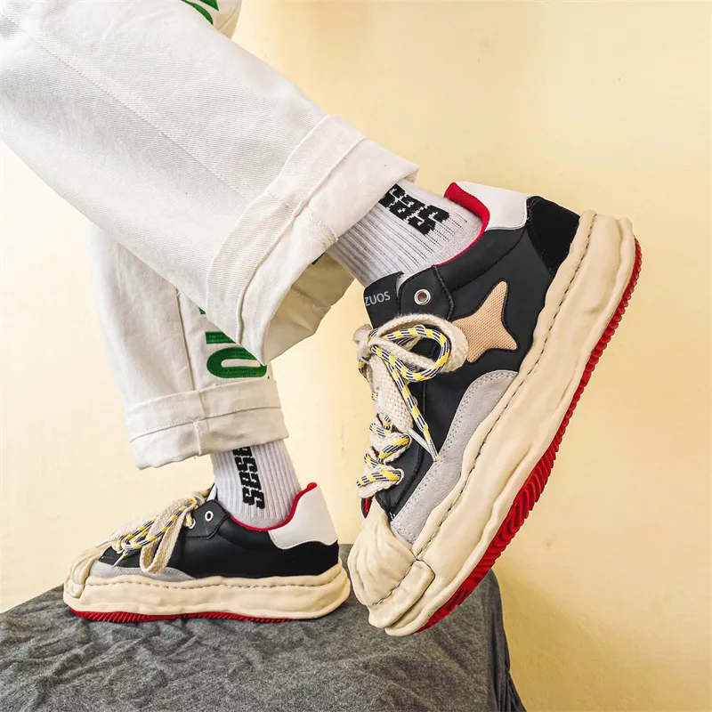 Year By Year Cushioned Slip-Resistant Abrasion-Resistant Breathable Low-Top Casual Shoes Men's-3