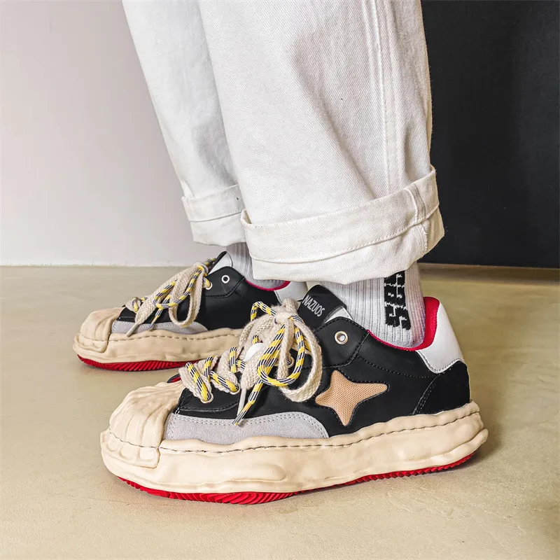 Year By Year Cushioned Slip-Resistant Abrasion-Resistant Breathable Low-Top Casual Shoes Men's-1