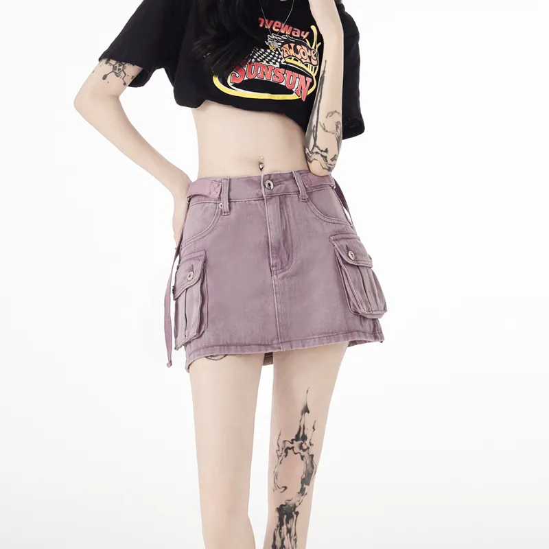 MJB Denim Short Skirts Women's-2
