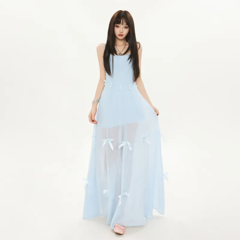 MJB Slip Dresses Women's Nose Blue-5