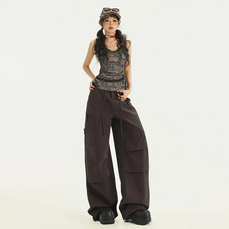 MJB Casual Pants Women's Dark Brown-3