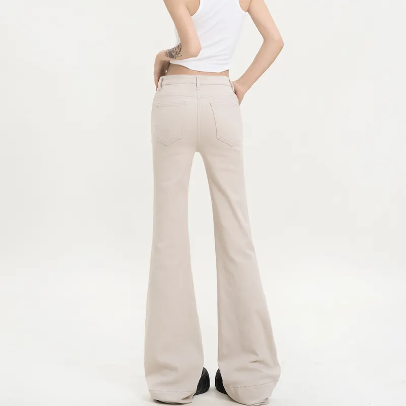 MJB Jeans Women's Beige Apricot-6