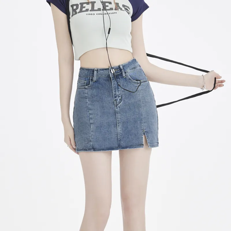MJB Denim Short Skirts Women's Vintage-1