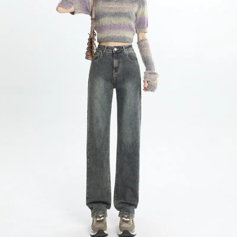 MJB Jeans Women's Washed Yellow Mud-1