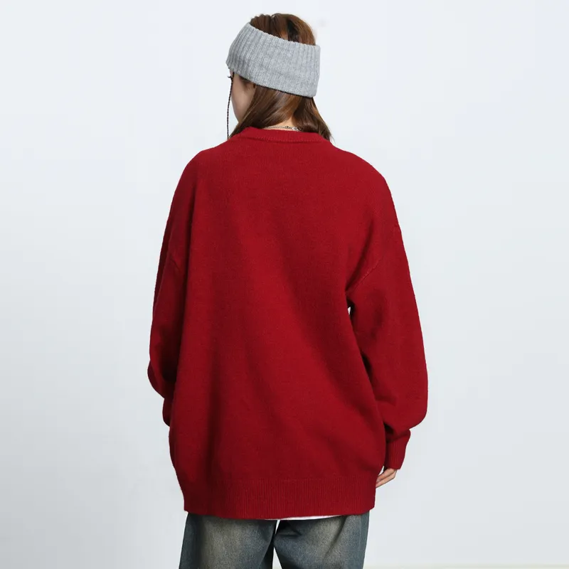 MJB Knitwear Women's Burgundy-2