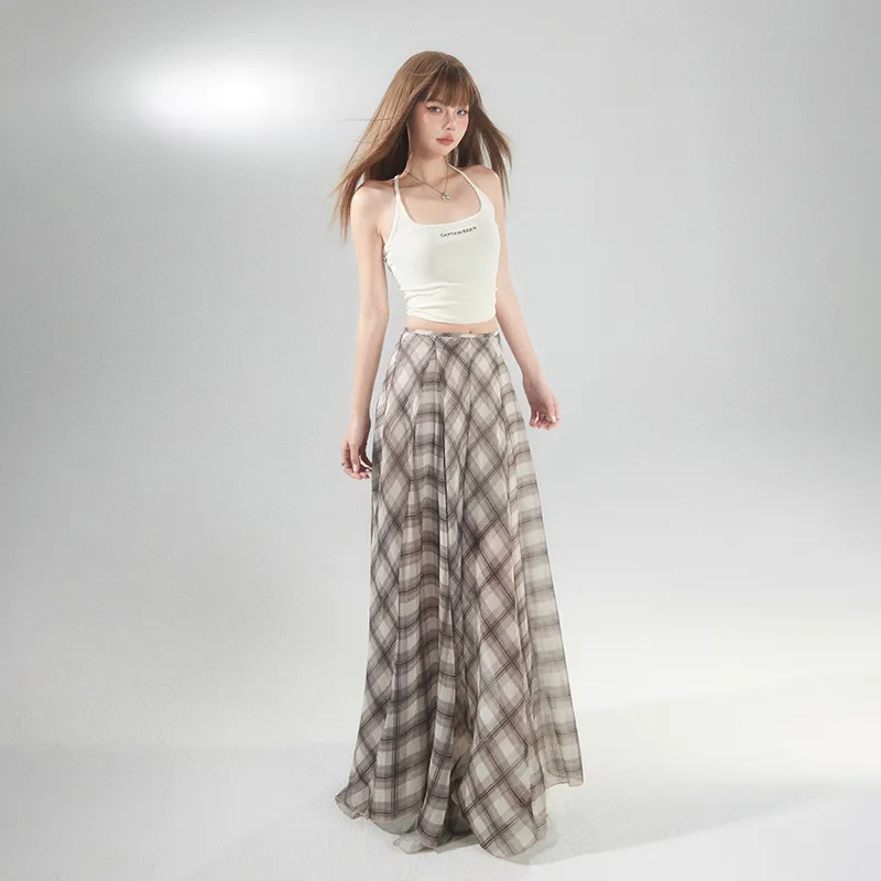 MJB Casual Long Skirts Women's Brown-2