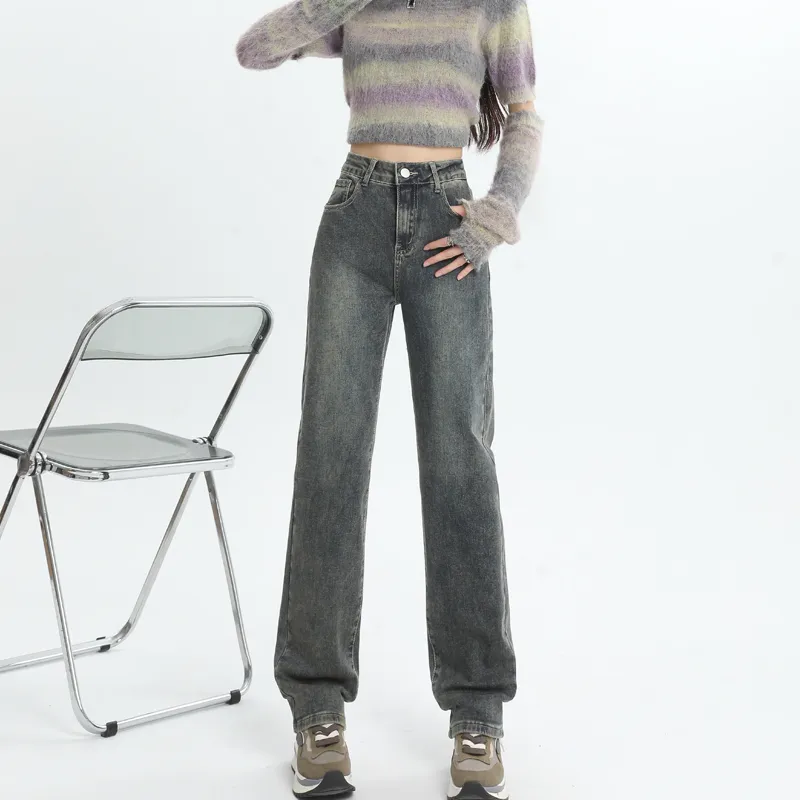 MJB Jeans Women's Washed Yellow Mud-5