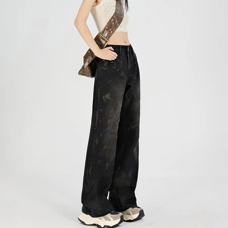 MJB Jeans Women's Dirty Mud Black-3