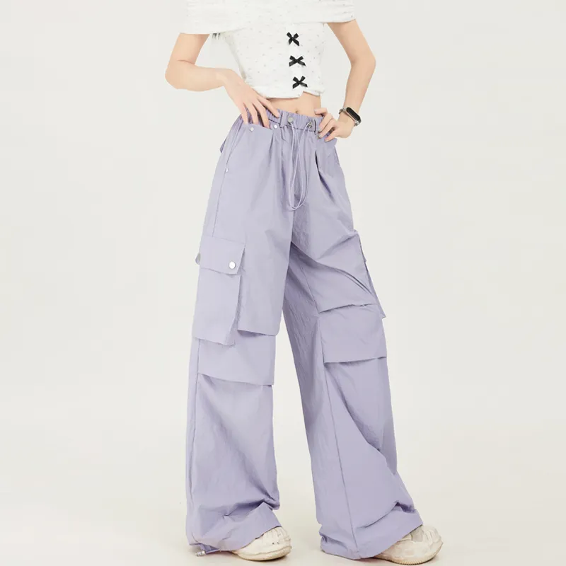 MJB Casual Pants Women's Light Purple-3