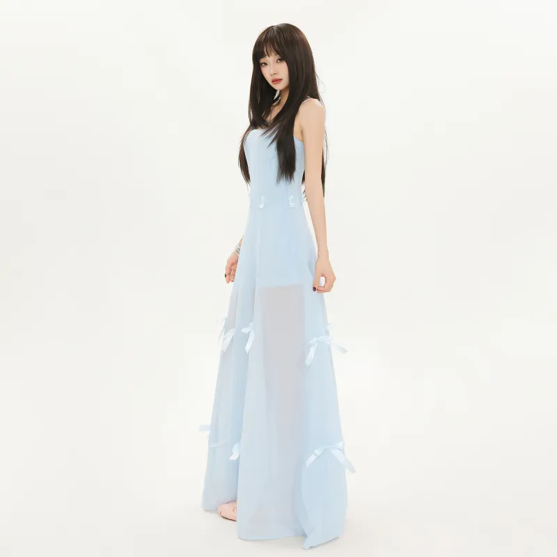 MJB Slip Dresses Women's Nose Blue-3