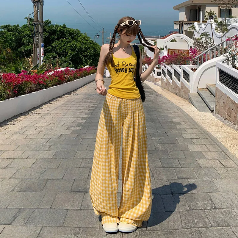 MJB Casual Pants Women's Yellow-8