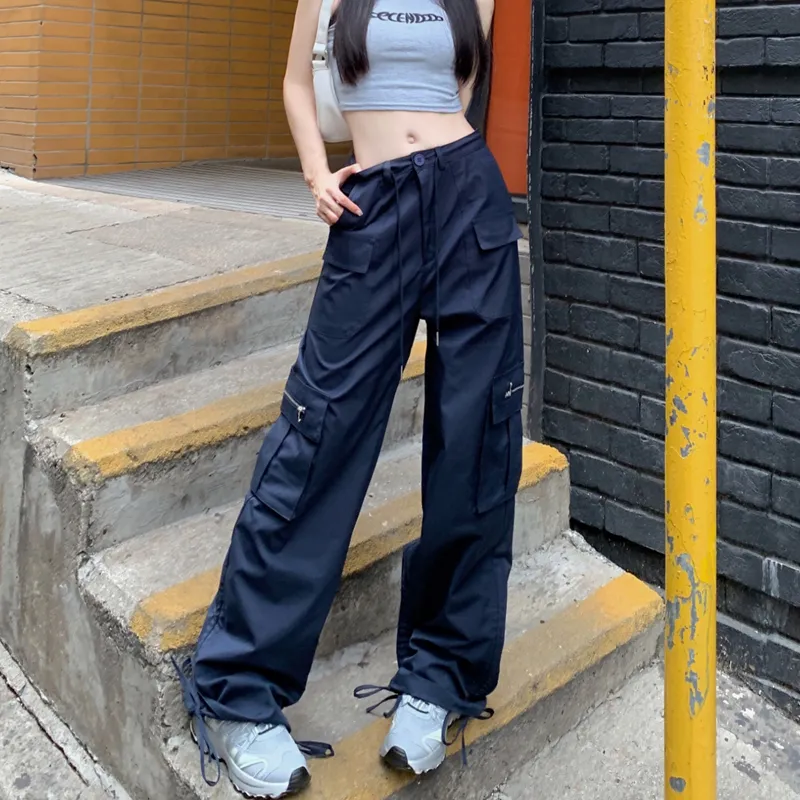 MJB Cargo Pants Women's Navy Blue-4