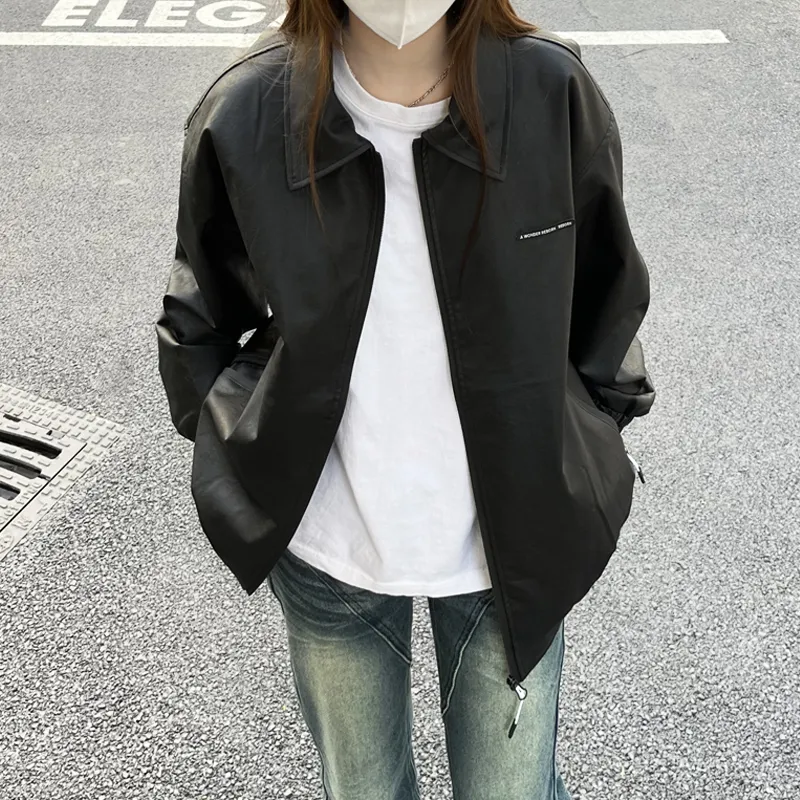 MJB Leather Jacket Women's Black-3