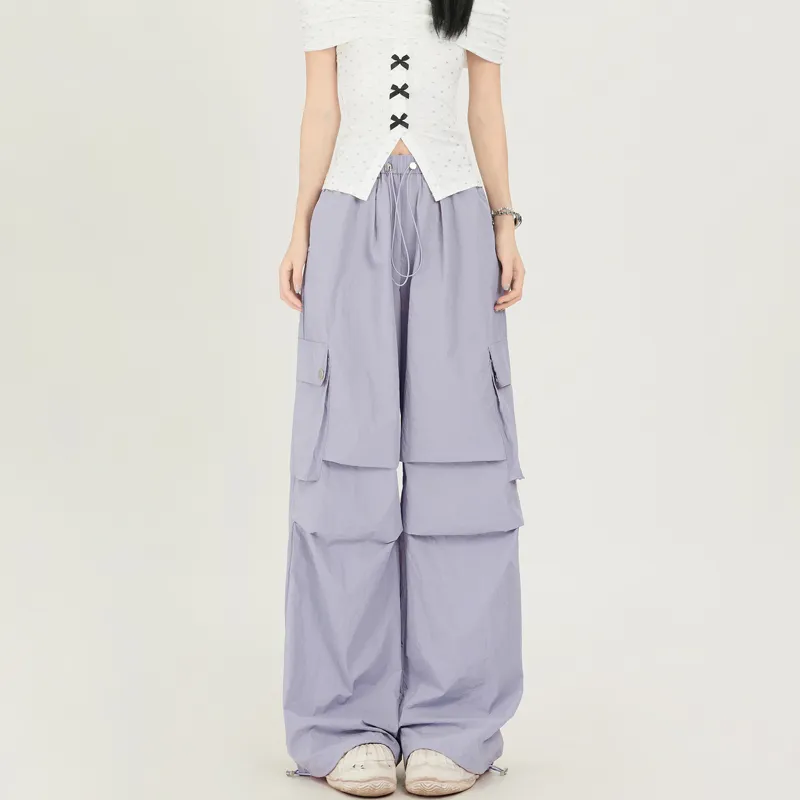 MJB Casual Pants Women's Light Purple-2