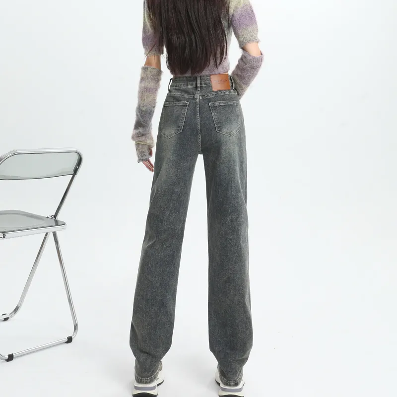 MJB Jeans Women's Washed Yellow Mud-3