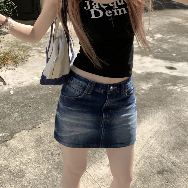 MJB Denim Short Skirts Women's-4