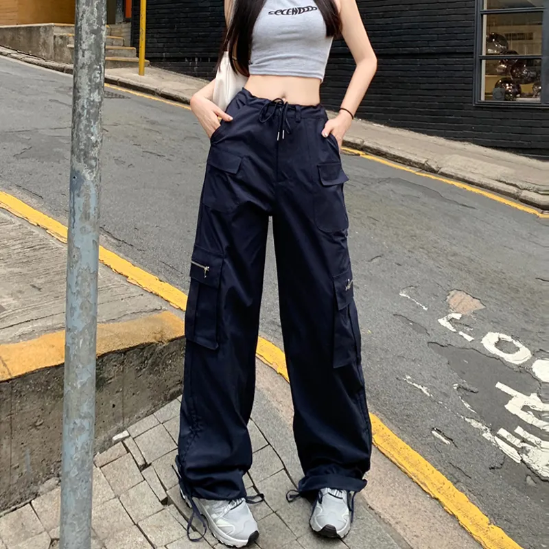 MJB Cargo Pants Women's Navy Blue-2