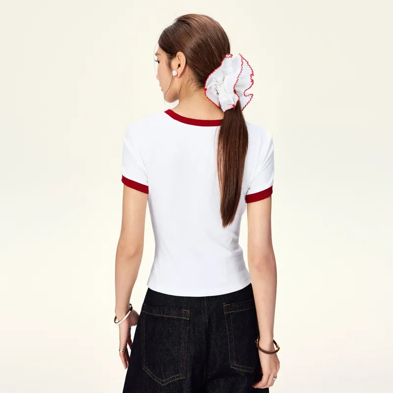 MJB T Shirts Women's White-3