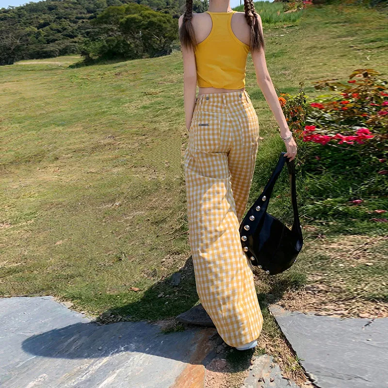 MJB Casual Pants Women's Yellow-4