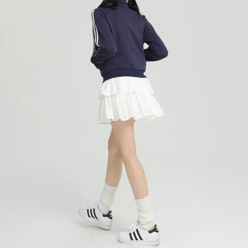 MJB Casual Short Skirts Women's Pure White-4
