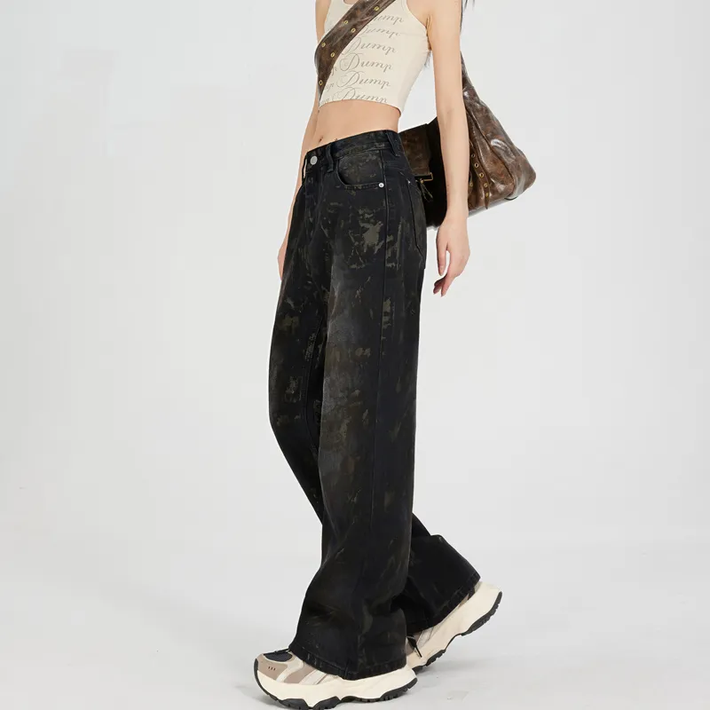 MJB Jeans Women's Dirty Mud Black-5