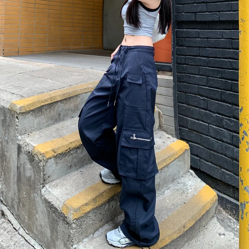 MJB Cargo Pants Women's Navy Blue-3