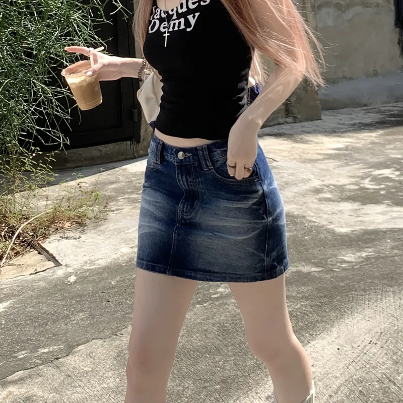 MJB Denim Short Skirts Women's-3