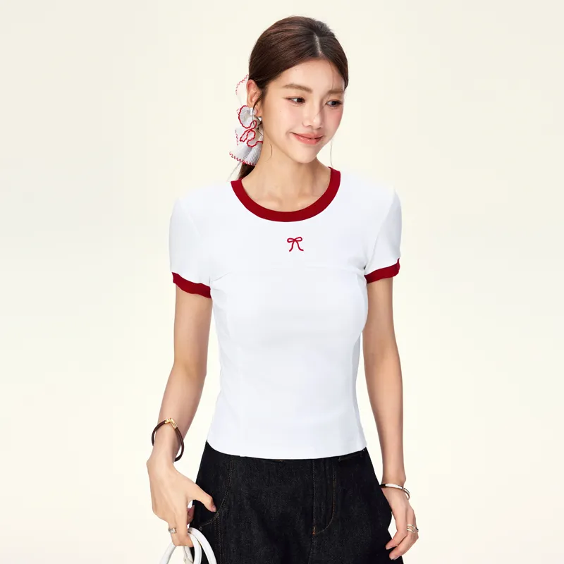 MJB T Shirts Women's White-5