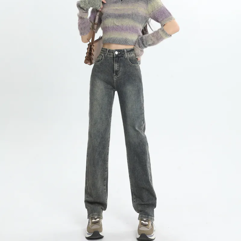 MJB Jeans Women's Washed Yellow Mud-2