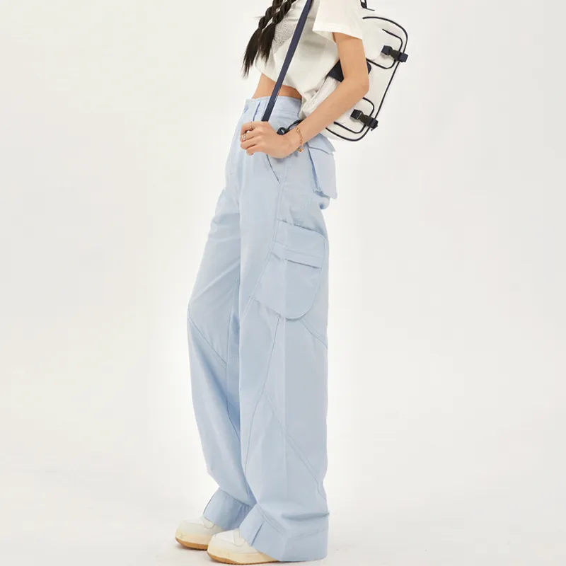 MJB Cargo Pants Women's Light Blue-2