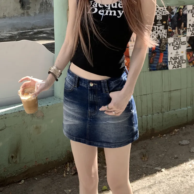 MJB Denim Short Skirts Women's-5