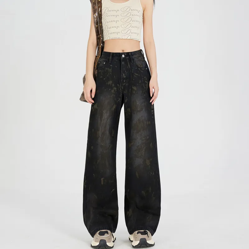 MJB Jeans Women's Dirty Mud Black-2