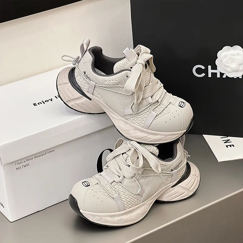 Chibang Lightweight Low Top Chunky Sneakers Women's-6